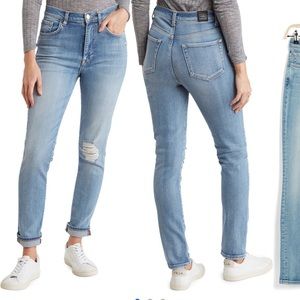 Current/Elliot high rise cigarette Jean